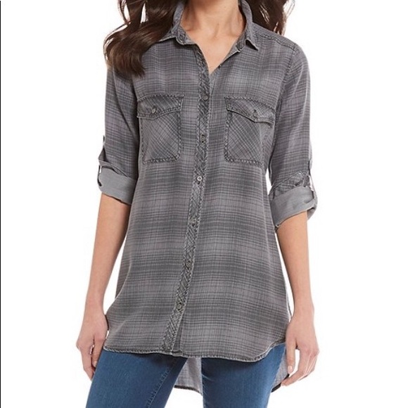 Intro Tops - 🛍INTRO Button Front Tunic